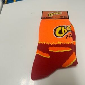 Cheetos Crew Socks - Iconic Snack Logo